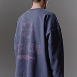 YUXUS ASPHALT "VOYAGER" CREWNECK