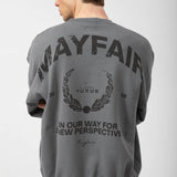 YUXUS IRON "MAYFAIR" CREWNECK