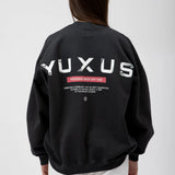 YUXUS EBONY "ICONS" CREWNECK