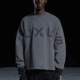 YUXUS CHAR "ATLAS" CREWNECK BLK