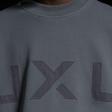 YUXUS CHAR "ATLAS" CREWNECK BLK