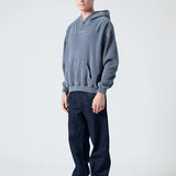 YUXUS INDIGO "CRONOS" HOODIE