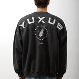 YUXUS EBONY "PATTERNS" CREWNECK