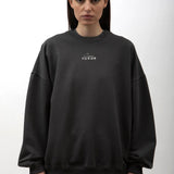 YUXUS EBONY "PATTERNS" CREWNECK