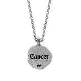 TwoJeys Cancer Necklace Silver