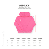 YUXUS MAGENTA "VANGUARD" HOODIE