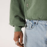 Two Jeys Pigment Dyed Green Icon Hoodie