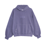Two Jeys Pigment Dyed Purple Icon Hoodie