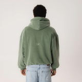 Two Jeys Pigment Dyed Green Icon Hoodie