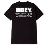 OBEY FIGHT THE SYSTEM CLASSIC SS BLK