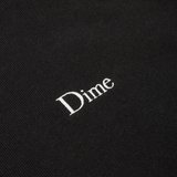 DIME HEAVYWEIGHT FLEECE CLASSIC SMALL LOGO HOODIE BLACK