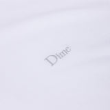 DIME CLASSIC SMALL LOGO T-SHIRT WHITE