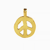 TwoJeys Peace Charm Gold