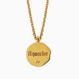 TwoJeys Aquarius Necklace Gold