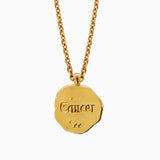 TwoJeys Cancer Necklace Gold