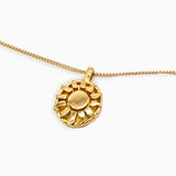 TwoJeys Endlessly Sun Necklace Gold