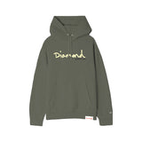 DIAMOND SCRIPT HOODIE ARMY