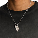 TWOJEYS MOTEL NECKLACE SILVER
