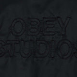 OBEY STUDIOS MA-1 BOMBER BLK
