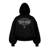 BANGGANG BLOODLINE HOODIE BLK/GRS