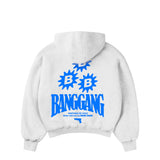 BANGGANG SHOOTERS HOODIE MELANGE/BLU