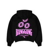 BANGGANG SHOOTERS BLK/PNK HOODIE