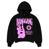 BANGGANG SHOOTERS BLK/PNK HOODIE