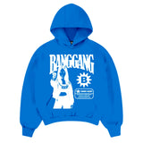 BANGGANG SHOOTERS TRIPLE WHITE HOODIE