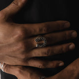 Two Jeys Horseshoe Ring Silver