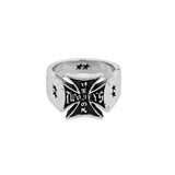 Two Jeys Axis Ring Silver