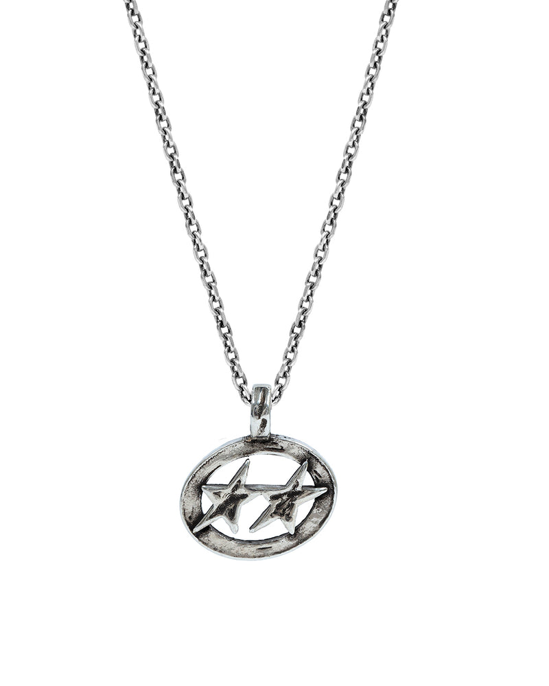 Two Jeys Superstar Necklace Silver