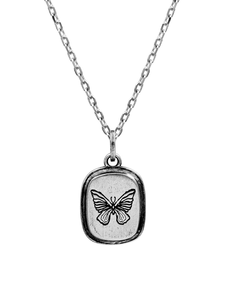 Two Jeys Butterfly Effect Necklace Silver