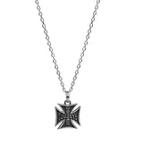 TwoJeys Axis Necklace Silver