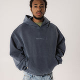 Two Jeys Pigment Dyed Blue Icon Hoodie