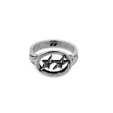 Two Jeys Mini Superstar Ring Silver