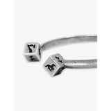 Two Jeys Dice Bangle Silver