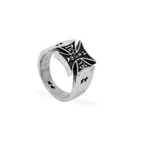 Two Jeys Axis Ring Silver