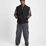 DIME REVERSIBLE VEST BLACK
