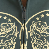 YUXUS VANE ZIP GREEN